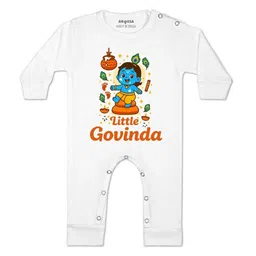 arvesa My First Janmashtami Printed Baby Rompers-picture-6