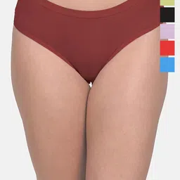 DHANDAI FASHION Pack Of 6 Cotton Hipster Briefs Soft Cotton Panty (DC-M-6)-image-19
