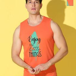 WOOSTRO Men Typography 2 Printed Applique Slim Fit T-shirt-image-94