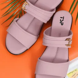 THE STHAPAK BLESS YOUR FEET Women Open Toe Flats with Buckles-picture-5