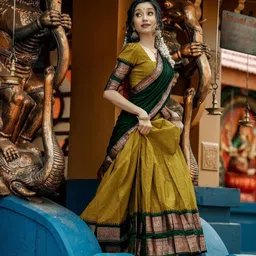 MANMOHITSAREE Ready to Wear Lehenga & Blouse With Dupatta-picture-3