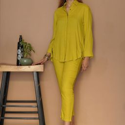 The Quince Life Pure Cotton Shirt With Trouser-image-38