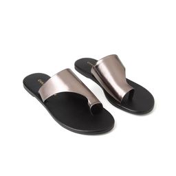 CHAAL CHALAN Women Textured Open Toe Flats-image-85