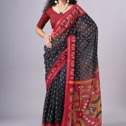 A.V.M. SILK MILLS Floral Pure Cotton Saree-image-44