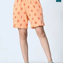 BAESD Women Printed High-Rise Shorts-image-97