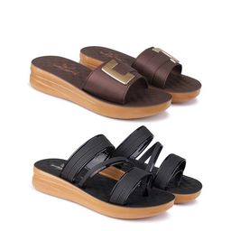 BERSACHE Set Of 2 Women Printed Flats-picture-44