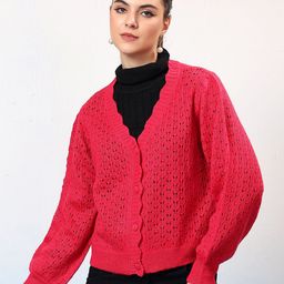 Kotty Women Cable Knit Cardigan-picture-16