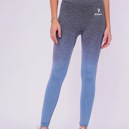 FITAARI Women Colourblocked Ankle Length Sports Tights-image-51