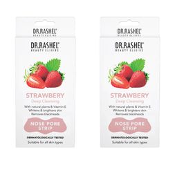 DR.RASHEL Set Of 2 Strawberry Nose Strips- 10 Strips Each-51