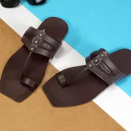 Mochi Men Leather Comfort Sandals-image-66