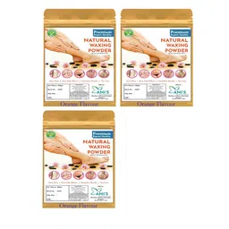 ANI'S Set Of 3 Orange Natural Waxing Powder- 100 g Each-34