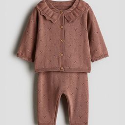 H&M 2-Piece Pointelle-Knit Cotton Set-picture-6