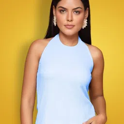 KATLINE Women Halter Neck Top-picture-9