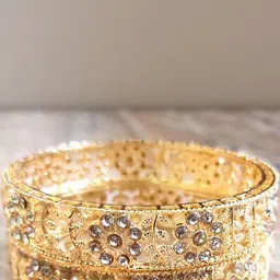 SGN fashion Gold Copper Bangles-picture-19