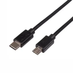 Micro:bit USB-C Cable Type C to Micro USB - Black image 1
