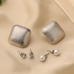 VENI Contemporary Studs Earrings-51