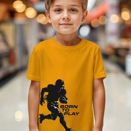 YK Boys Typography Printed Cotton Round Neck T-shirt-image-91