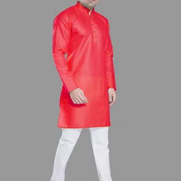 DIVISIVE Men Regular Kurta with Pyjamas image 3