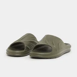 Styli Men Abstract Textured Comfort Sliders-4