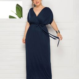 StyleCast Curve Women Formal Wrap Dress-image-35