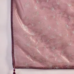 KALINI Embellished Sequinned Net Saree image 2