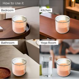 UMAI Transparent 1 pieces Jar Candle image 4