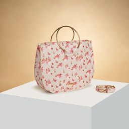 Forever Glam by Pantaloons Embellished PU Structured Sling Bag with Cut Work-image-64