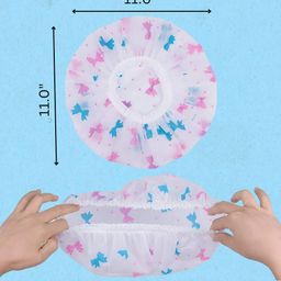 basicare Printed Soft & Comfortable Shower Cap image 3