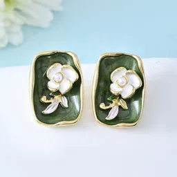 Voylla Contemporary Studs Earrings-59