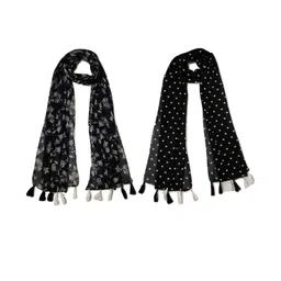 StoleVilla Floral Chiffon Stoles-picture-24