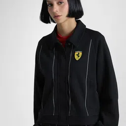 PUMA Ferrari Race Women Relaxed Fit Motorsport Sports Jacket-21