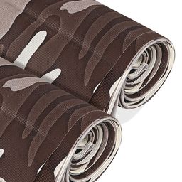 Kuber Industries Brown Set of 2 Regular Shelf Liner Organisers image 5