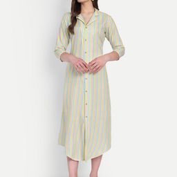 TILISM Women Floral Printed A-Line Maxi Dress-image-93