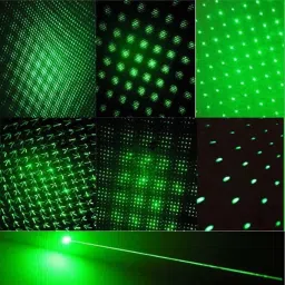 vdhja 5 Diffrent Shape Professional High Power Green Laser Pointer 5mW with Laser Beam Light image 4
