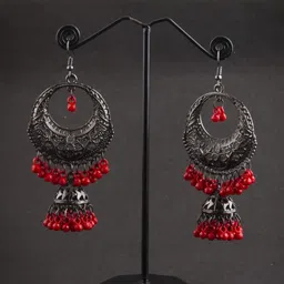 Creative Frogs Women Red Earrings-17