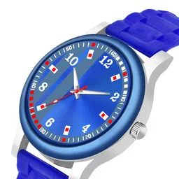 CSAMON Men Printed Dial & Straps Analogue Watch B9050 BLUPata NEW CD image 2