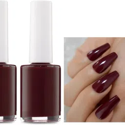 COMBO NAIL PAINT FOR STYLING NAILS QUICK DRYING RUSTIC RED RUSTIC RED-image-39