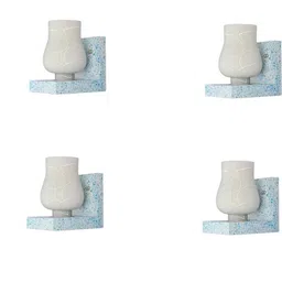 SOMIL White Glass Cylinder Printed Wall Lamps-image-91