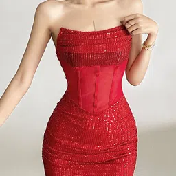StyleCast Strapless Embellished Bandeau Mini Dress-image-36