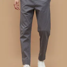CODE by Lifestyle Men Regular Fit Mid-Rise Trousers-picture-20