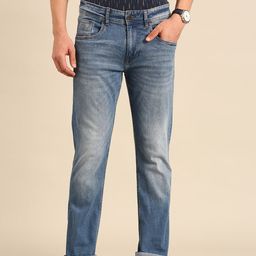 Being Human Men Straight Fit Heavy Fade Stretchable Jeans-image-42