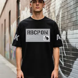 BENNY BROOKS Graphic Printed Oversized Cotton T-shirt-picture-10