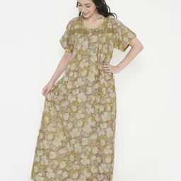 NIGHTSPREE Printed Maxi Nightdress-picture-11
