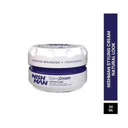 Nishman Hair Styling Cream Create Any Soft Messy Spike Look Flexible Control - 30 ml-15