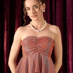 KASSUALLY Striped Tube Top-image-29
