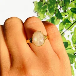 GenZcomplex Gold-Plated Brass Finger Ring-87