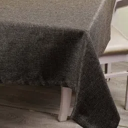 Lushomes Brown 6-Seater Table Cover-35