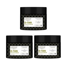 L'AVENOUR Set Of 3 D-Tan Face Scrub For Deep Exfoliation With Jojoba Oil - 200 g Each-3