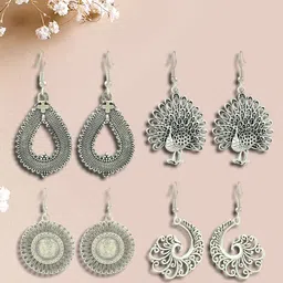 HIGH TRENDZ Contemporary Drop Earrings-36