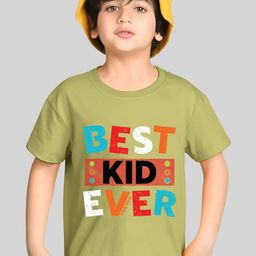 AUSK Boys Typography Printed Drop-Shoulder Sleeves Cotton T-shirt-image-66